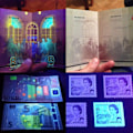 Miniatyrbilde 6 av 7: Høy kvalitet Sort Lys UV Lys 51LED UV Lys 395-400nm LED UV Lommelykt lommelykt lys lampe sikkerhet UV deteksjon