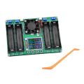 Miniatyrbild 1 av 6: Batteri Kapacitet LCD Tester Digital Display Litium Batterier Ström Detektor Tester