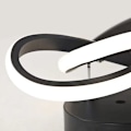 Miniatyrbilde 4 av 7: Husholdnings LED Lysekrone Tre Farger Lampe Moderne Stil Tak Lampe Soverom Lys