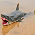 Miniatyrbillede 4 af 6: Marine Sea Life Megalodon Action Figur Klassisk Ocean Dyr Big Shark Fish Model