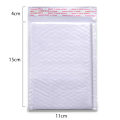 Miniatyrbild 5 av 10: 50 bitar Bubble Mailers Vit Poly Bubble Mailer Self Seal Faddered Present påse Förpackning kuvert påsar