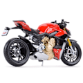 Pikkukuva 4 / 6: Ducati Super Naked V4 S Static Die Cast ajoneuvot keräily harrastukset moottoripyörä malli lelut