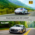 Miniatyrbilde 3 av 8: 10,26" 4K Dash Cam ADAS Wireless Carplay & Android Auto Car DVR