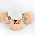 Miniatyrbild 6 av 7: 10 st Donuts DIY Hexagon Godis choklad present ask