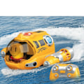 Miniatyrbild 2 av 9: Fjärrkontroll Motorbåt Vattentät Spray Sim Pool Bad RC Ångbåt