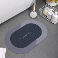 Miniatyrbilde 7 av 10: Super absorberende dusj badekar matte bad anti-skli teppe teppe enkelt kjøkken entré myk dør badekar side badekar matte