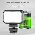 Miniatyrbild 3 av 7: Ultra Mini Rechargeable LED Video Light Justerbar Vlog Light