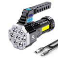 Miniatyrbillede 1 af 9: High Power LED Lommelygter Cob Side Light  Letvægts Udendørs Belysning ABS Materiale Lommelygter