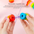 Miniatyrbillede 3 af 6: Børn Magnetisk Matematik Digital Læring Pædagogisk Legetøj Magic Intelligens Aritmetik Matematik Puslespil Terning For børn