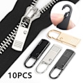 Miniatyrbillede 2 af 10: Lynlås Slider Puller Instant Zipper Repair Kit Replacement For Brukt Spæne Rejse Taske kuffert Lynlås hoved