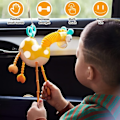Miniatyrbild 6 av 7: Montessori Baby Sensor Leksaker Silicon Drag Snöre Aktivitet Giraff Leksak Vridning Clockwork Neck Rese leksaker för småbarn