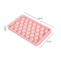 Miniatyrbild 7 av 8: 3D Rund Is Bricka med lock Plast Diamant Stil Is form
