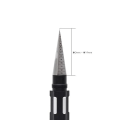 Miniatyrbillede 2 af 6: Rustfrit stål konus rømmer hul ekspanderende sav åbner sort  skruetrækker bit diameter 0-14mm