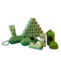 Miniatyrbillede 3 af 7: Biologisk nedbrydelig Hund Poop Tasker Bulk Biobase Duftende Taske Nedbrydelig Katte Affald poser
