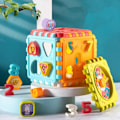 Miniatyrbilde 3 av 7: Gutter Jenter Shape Matching Nummer Sorter Spill Baby Montessori Pedagogisk Leker