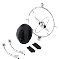 Miniatyrbilde 6 av 7: Rotasjon Perpetual Motion Swing Celestial  Body Movement Orbital  Revolving Elektrisk Wiggler  Kinetic Home Decor