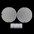 Miniatyrbillede 6 af 6: 2 stk Dental Lab Honeycomb Brænding Bakker med 20 Zirconia Zirconia Pins