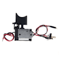 Miniatyrbild 1 av 6: El Borr Damtät Hastighet Kontroll Push Knapp Trigger Switch DC 7,2-24V