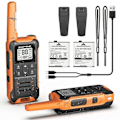 Miniatyrbillede 1 af 9: 2 pieces Mini Walkie Talkie PMR FRS Lang Range Genopladelig Bærbar Børn Two Way Radio
