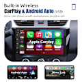 Pikkukuva 2 / 7: Langaton Carplay Android Auto 2 Din 9" GPS Navigaattori MP5 soitin