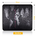Miniatyrbillede 3 af 8: RGB Gaming Mat Mouse Pad Computer Keyboard Mouse Pad