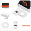 Miniatyrbillede 2 af 6: Bluetooth Bil Fejl Detektor Sort og Orange Model Support Opgradering