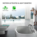 Miniatyrbillede 4 af 8: Toilet Nat Lys PIR Bevægelse Sensor Toilet Lys LED Vaskerum Nat Lampe
