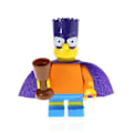 Miniatyrbild 2 av 6: Tecknad The Simpsons Anime Mini Action Figurer Gör-det-själv Församling Byggnadsblock Utbildningsmodell leksaker