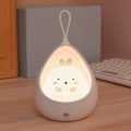 Miniatyrbillede 5 af 7: Nat lys med sensor kontrol sødt dyr menneske induktion lampe