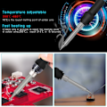 Miniatyrbild 6 av 8: 60W professionell lödstation set 200~480℃ temperatur kontroll lödkolv set