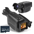 Pikkukuva 8 / 8: Night Vision Monocle Infrapuna optinen monokulaarinen 5X Digitaalinen Zoom valokuva 300M pitkä kantama teleskooppi yö näkö