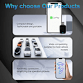 Miniatyrbilde 6 av 7: 2 I 1 Trådløst Carplay AI Box Android Auto Plug And Play