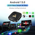 Miniatyrbilde 2 av 7: Android 13 CarPlay Smart Ai Box Android Wireless CarPlay
