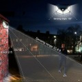 Miniatyrbilde 4 av 6: 100 LED Solar Strøm Vegg Lys Bevegelse Sensor Vanntett Utendørs Hage Lampe