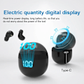 Miniatyrbild 5 av 7: mini hörlurar trådlösa bluetooth hörlurar sleep headset med mikrofon brusreducering tung bas öronsnäckor