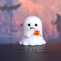 Miniatyrbillede 5 af 7: Figur Miniature Dejlig Tegnefilm Græskar Ghost Mikro Landskab Ornamenter