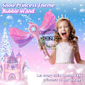 Miniatyrbild 3 av 7: Bubble Wands för Barn Flickor Light Up LED Ljud Bubble Gun Bubble Machine for Barn