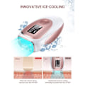Miniatyrbillede 6 af 8: Laser Hår IPL Fjernelse Epilator  Blitser ICE Køling Hjemme Brug Depilador Krop Bikini Ansigts Ben Hårfjerner