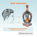 Miniatyrbilde 5 av 7: Full Face Scuba Dykking Maske for Voksen Anti Tåke Goggles