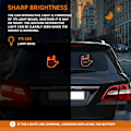 Miniatyrbild 6 av 7: 1 Set Bil Finger Light med Fjärrkontroll Cool Funny Car Interior Light FingerUp LED Mellan Finger Hand Lampa Bil Tillbehör