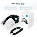 Pikkukuva 6 / 6: M3 mini Päähihna VR Lisävarusteet Yhteensopiva Quest 3/Quest 3s Kevyt Design