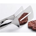 Miniatyrbilde 7 av 7: Rustfritt Stål Steking Spade Klips Multifunksjonell Biff BBQ Tang Steking Fisk Spatula Klips  Husholdning Kjøkken Verktøy