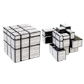 Miniatyrbild 2 av 4: Mirror Magic Cube 2x2 3x3 Golden Silver Magic Cubo Profession Puzzle Hög Kvalitet Barn's Leksaker