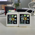 Miniatyrbilde 2 av 5: Vær stasjon 1,54 tommer LCD Digital skjerm elektronisk temperatur fuktighet monitor