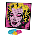 Miniatyrbilde 1 av 2: Klassisk Pixel Kunst Maleri Bygning Klosser Set Mosaikk Gjør-det-selv Klosser Set Film Leker