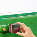 Miniatyrbilde 6 av 6: Akvarium magnetisk børste fisk tank dobbeltsidig gradient rengjøring børste rengjøring verktøy