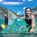 Miniatyrbillede 2 af 7: Dome Port til GoPro Hero Black Vandproof Case Diving Hosting Float Grip for Go Pro
