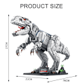 Miniatyrbild 2 av 5: Jurassic Park Dinosaur World Byggnadsblock Tyrannosaurus Rex Bricks Set
