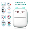 Miniatyrbillede 3 af 7: Mini Printer Bærbar Bluetooth Trådløs Smart Label Termisk Bærbar Printere Klistermærker Papir Trådløs Printere