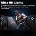 Miniatyrbild 5 av 9: 3 Pack Steam Däck Skärm Protector Hårdhet Härdad Anti-Scratch Ultra HD Glas Skydds Skärm kit